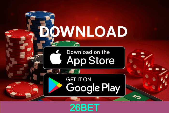 Baixar aplicativo Cassino 26BET e ganhar bônus