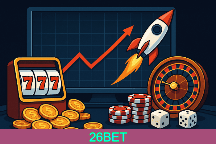 Jogo Crash Cassino 26BET apostas emocionantes