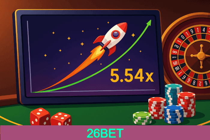 Crash game 26BET ganhos rápidos e diversão!