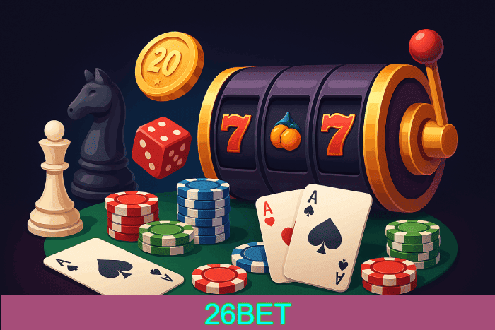Slots populares Cassino 26BET bônus e diversão