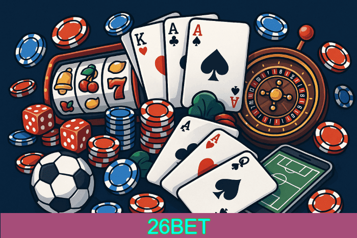 Jogos clássicos de cassino 26BET